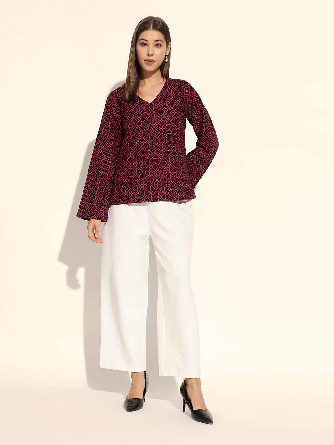 Ruby Tile Flared Top