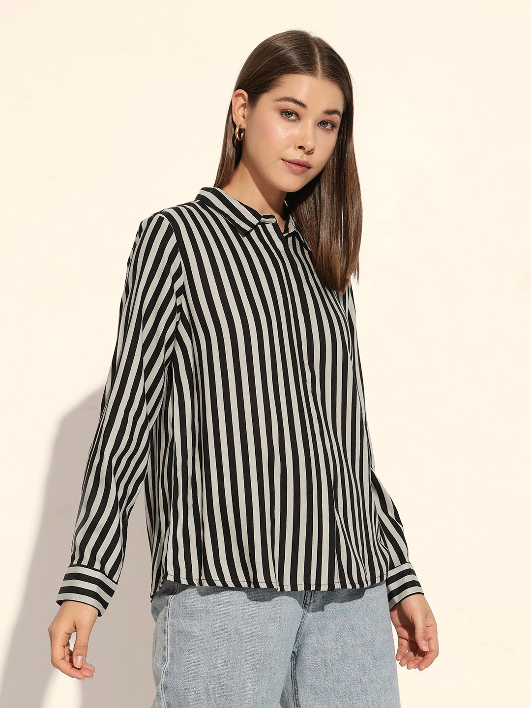 Black Stripe Shirt