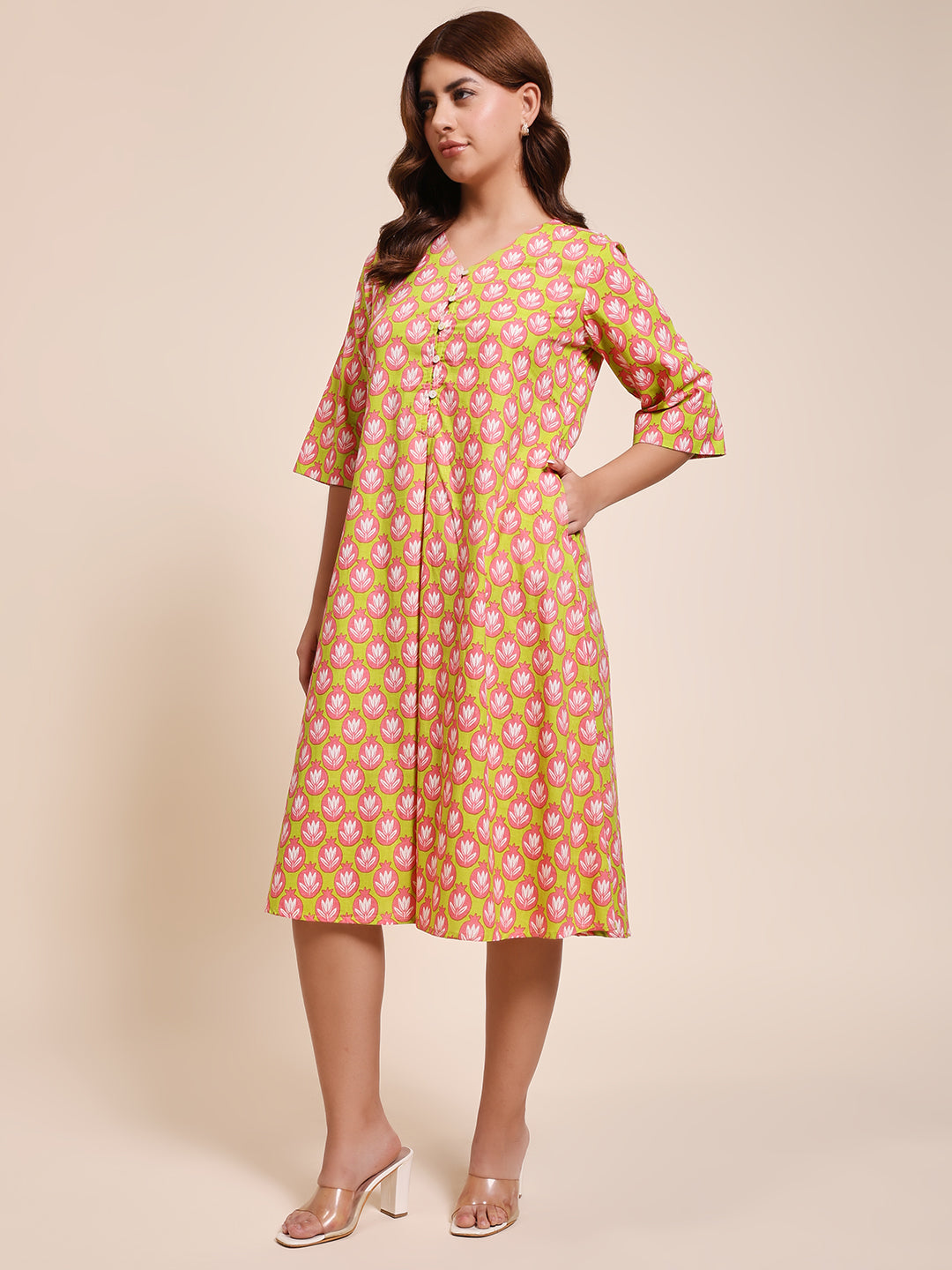 Pom Petals - FLARE DRESS