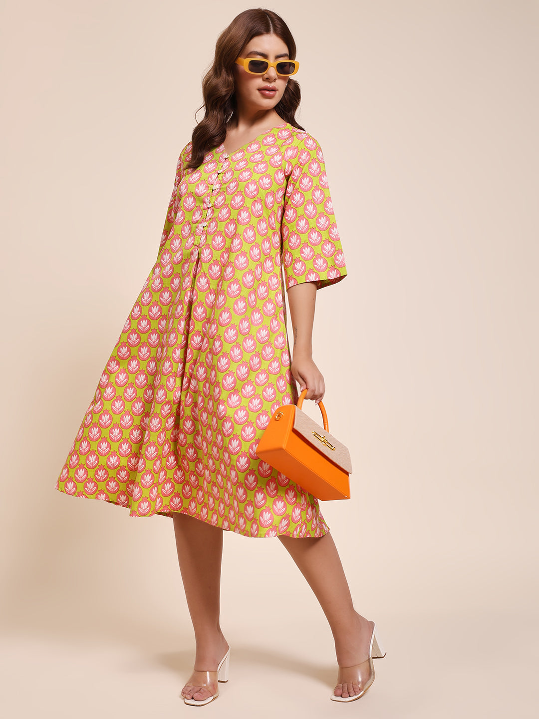 Pom Petals - FLARE DRESS