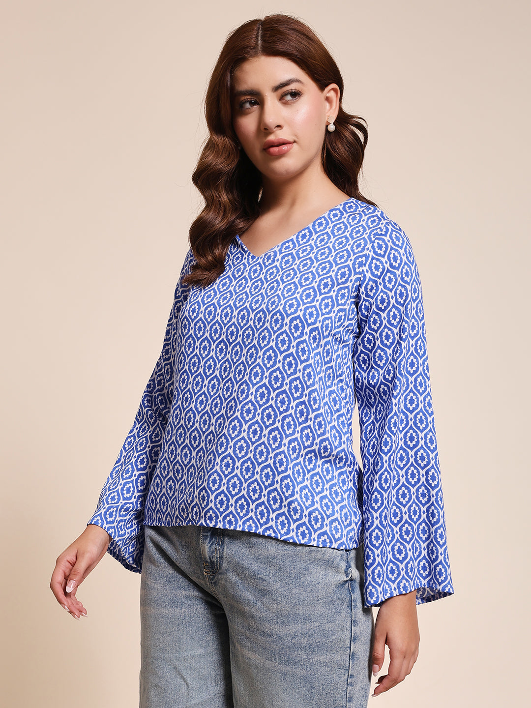 Indigo Tile - FLARED TOP