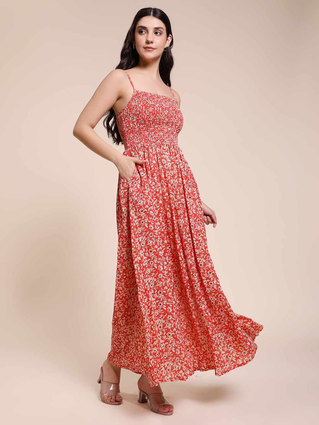 The Smock Dress - BOHO FLORAL