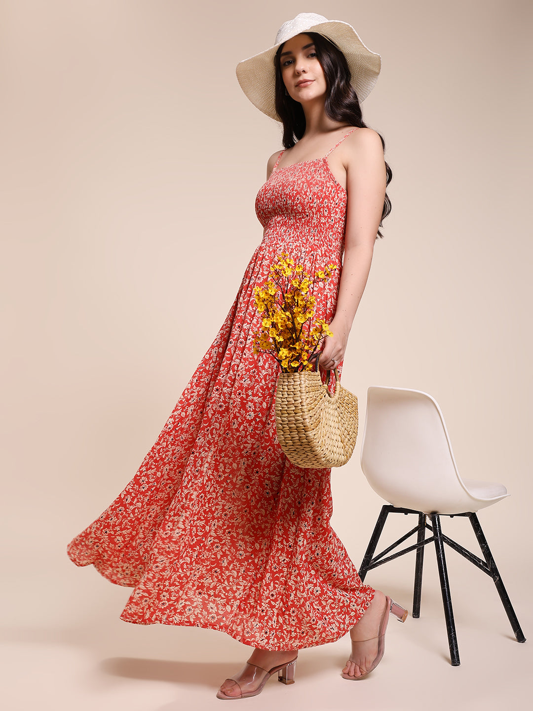 The Smock Dress - BOHO FLORAL