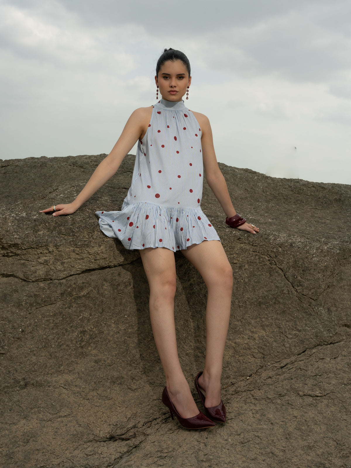 POPPY DOT DRESS