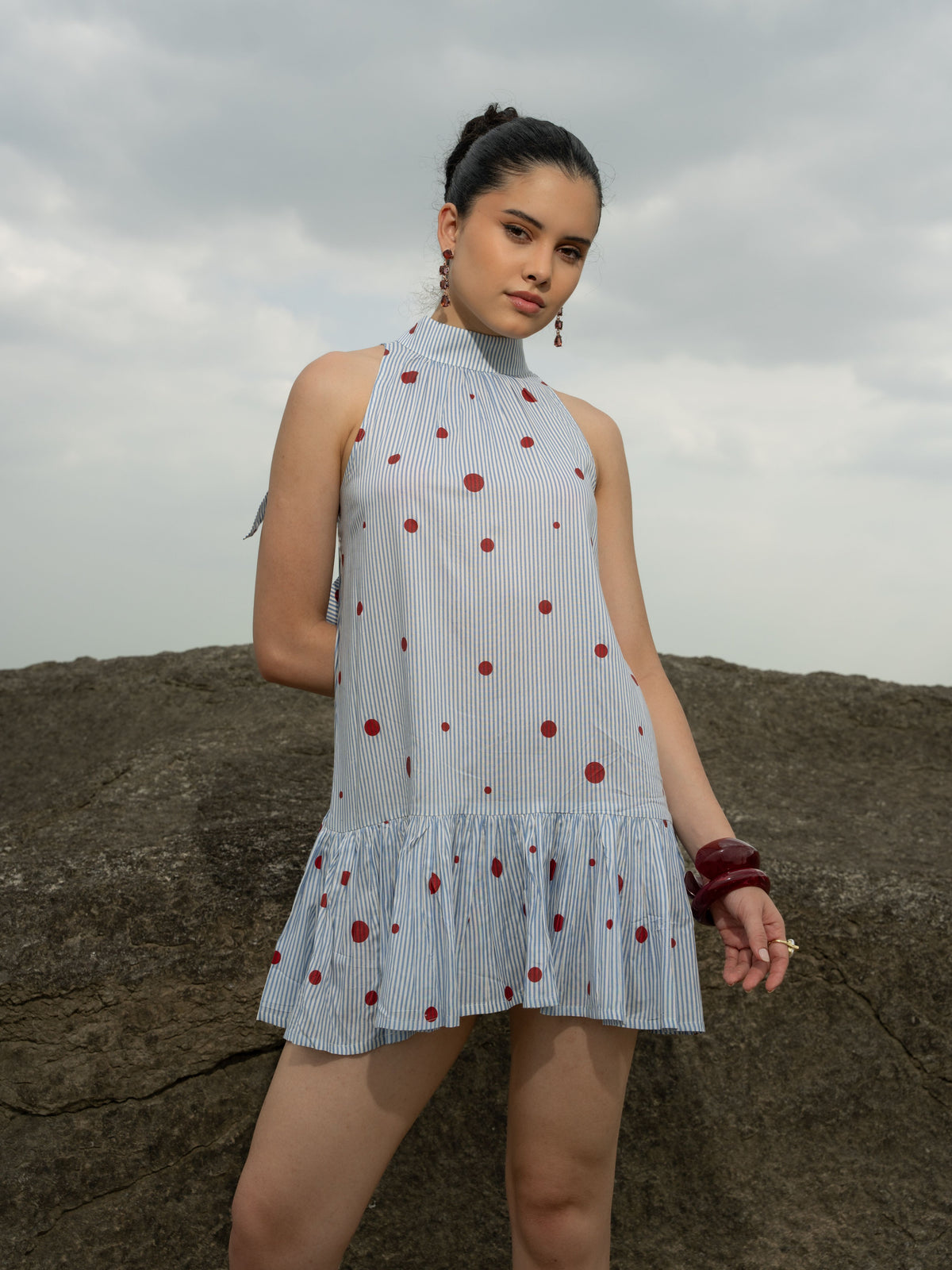 POPPY DOT DRESS