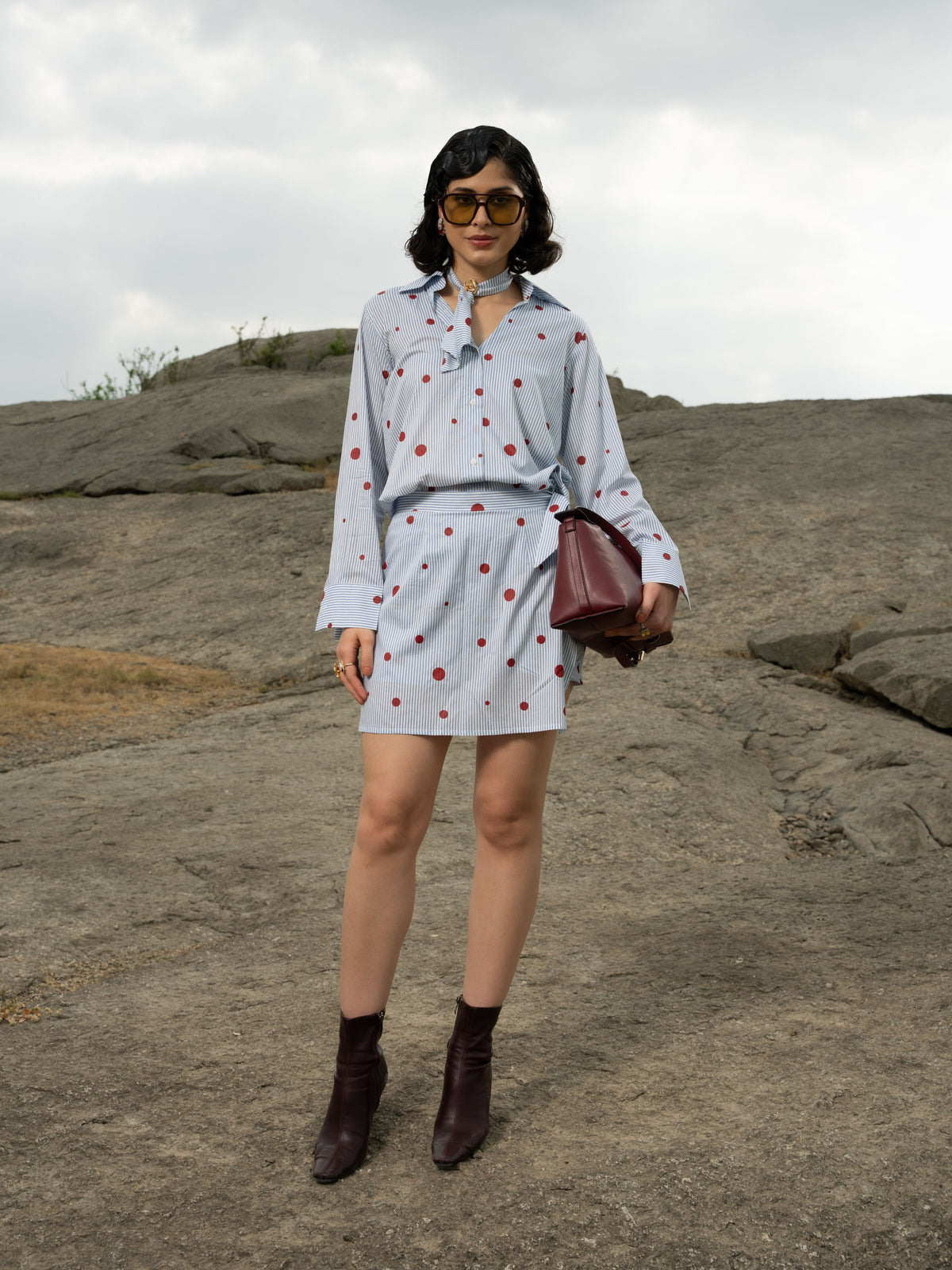 POPPY DOT CORD SET