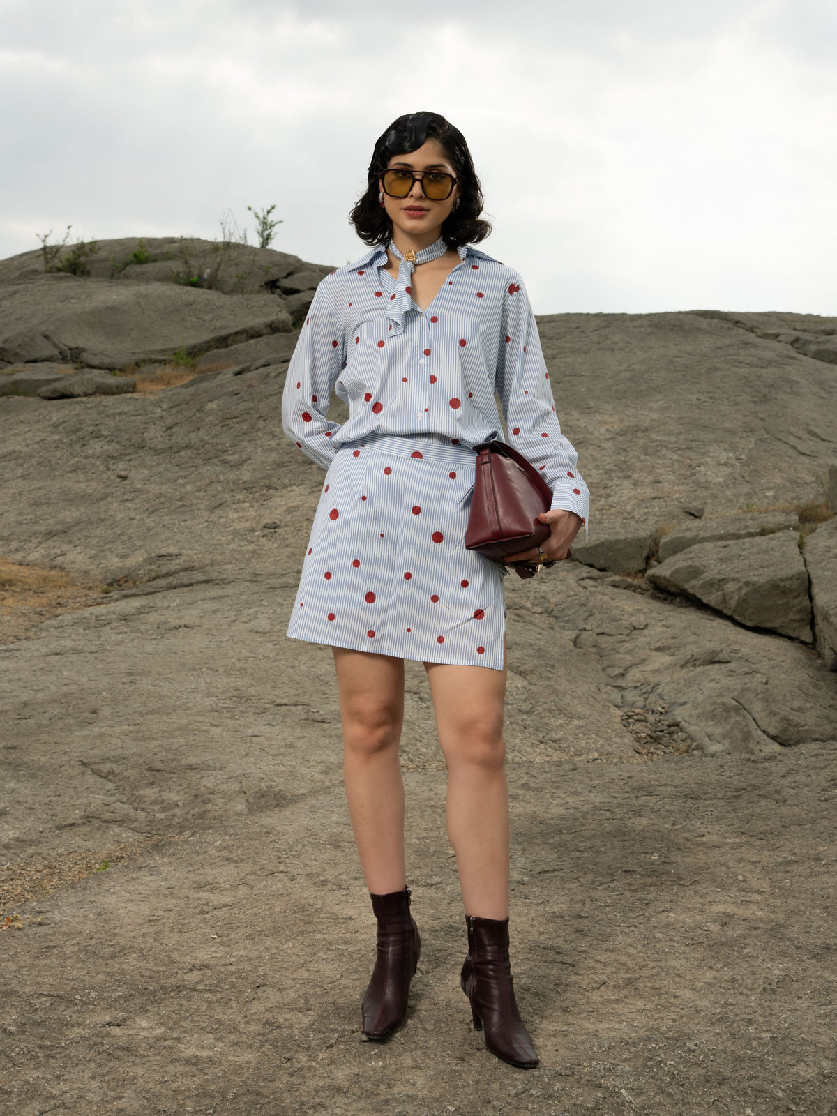 POPPY DOT CORD SET