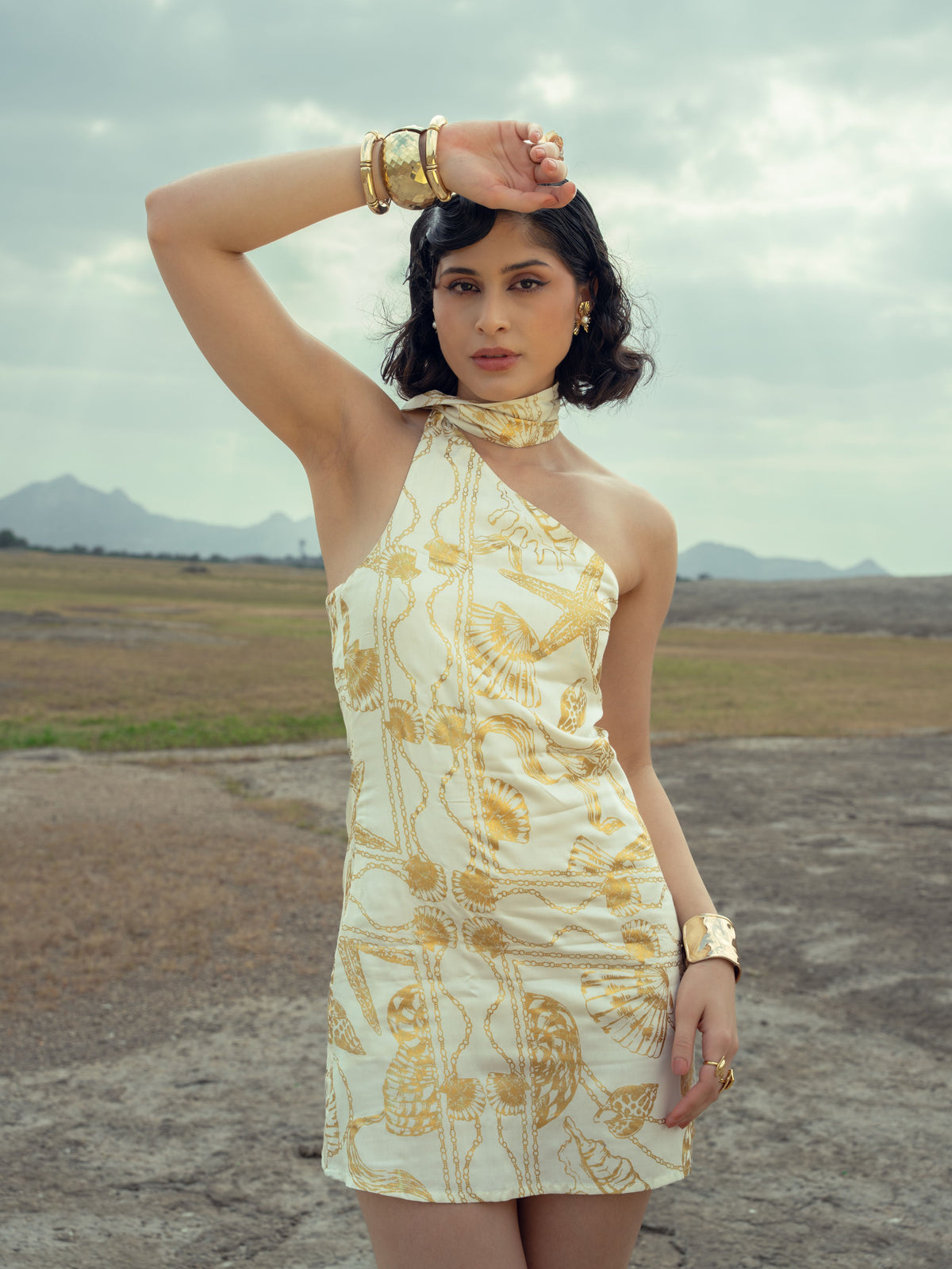 GOLDEN REEF DRESS