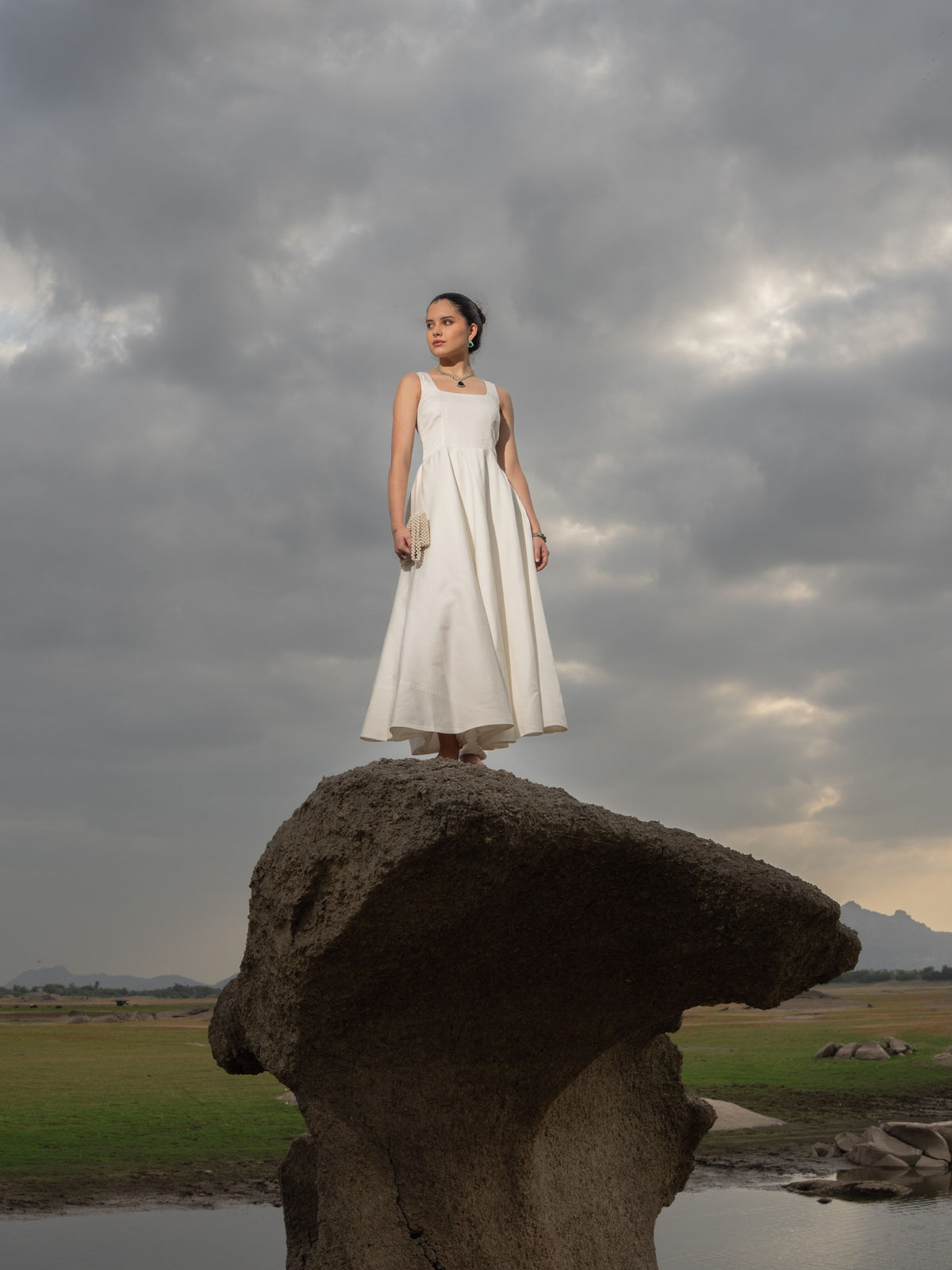 IVORY DRESS