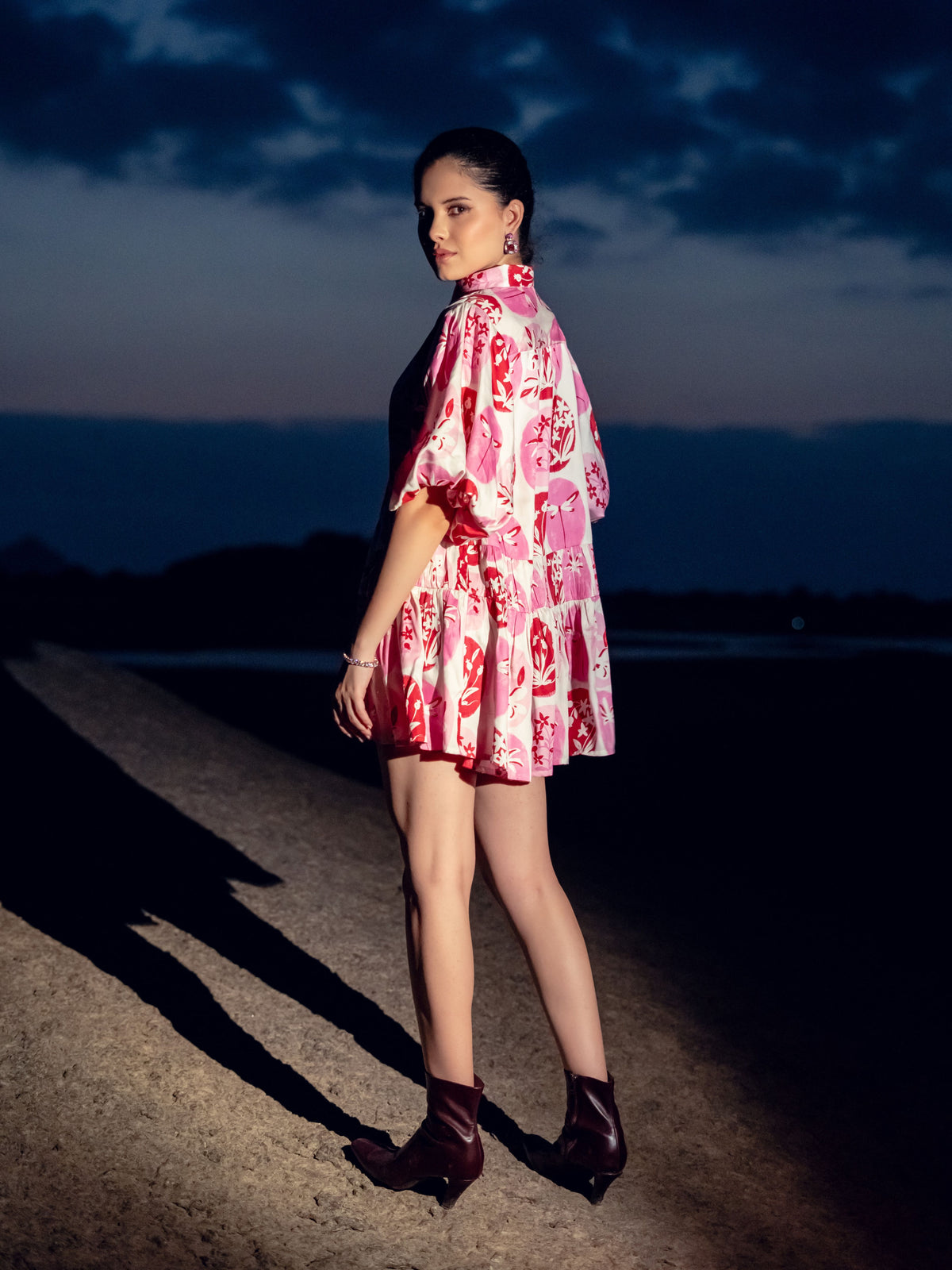 PALMA PINK SHIRT DRESS