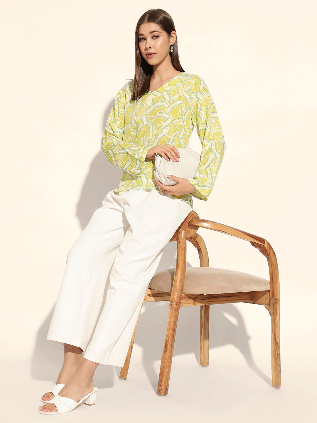 Lime Splash Flared Top