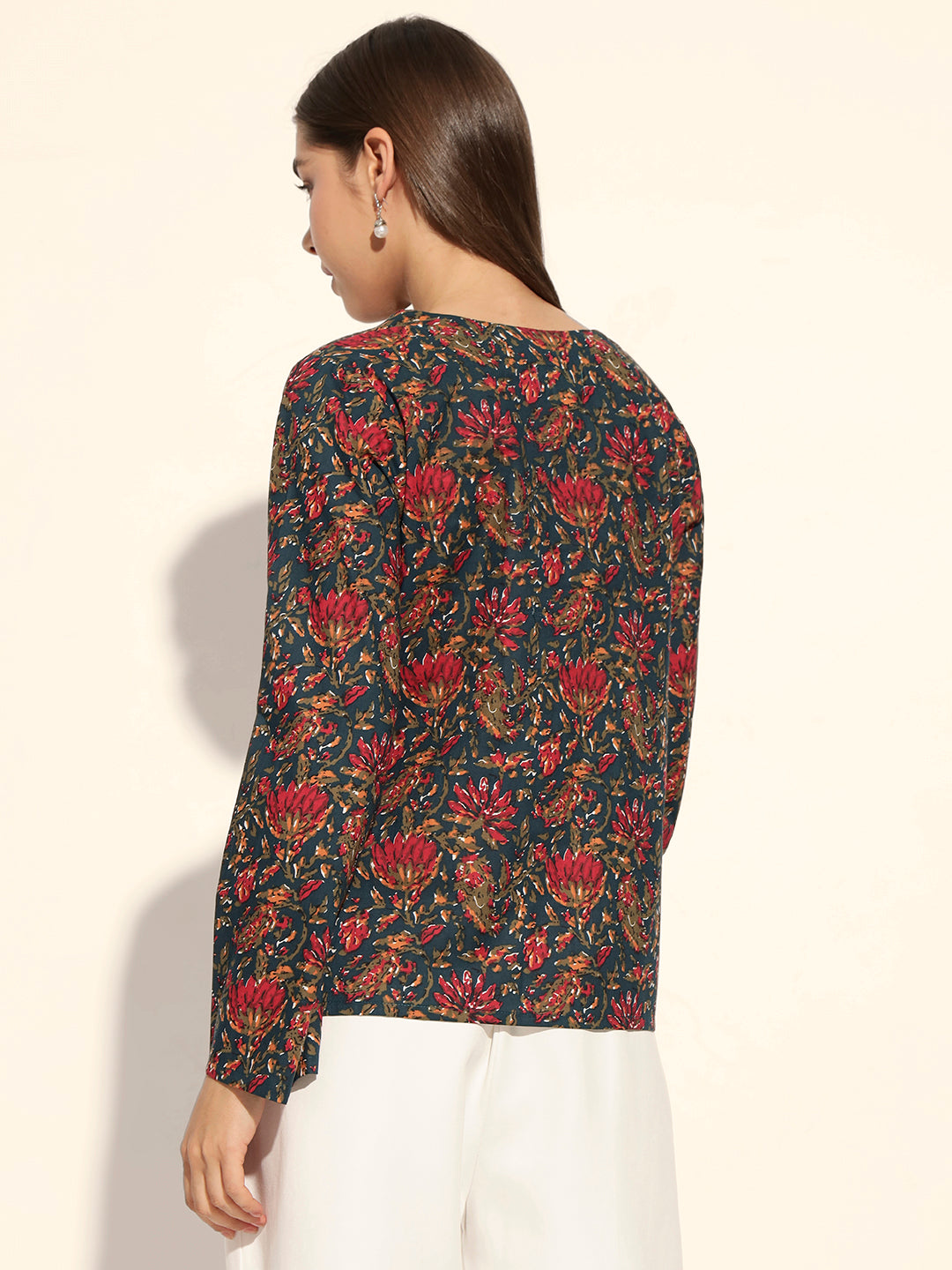 Indie Bloom Flared Top
