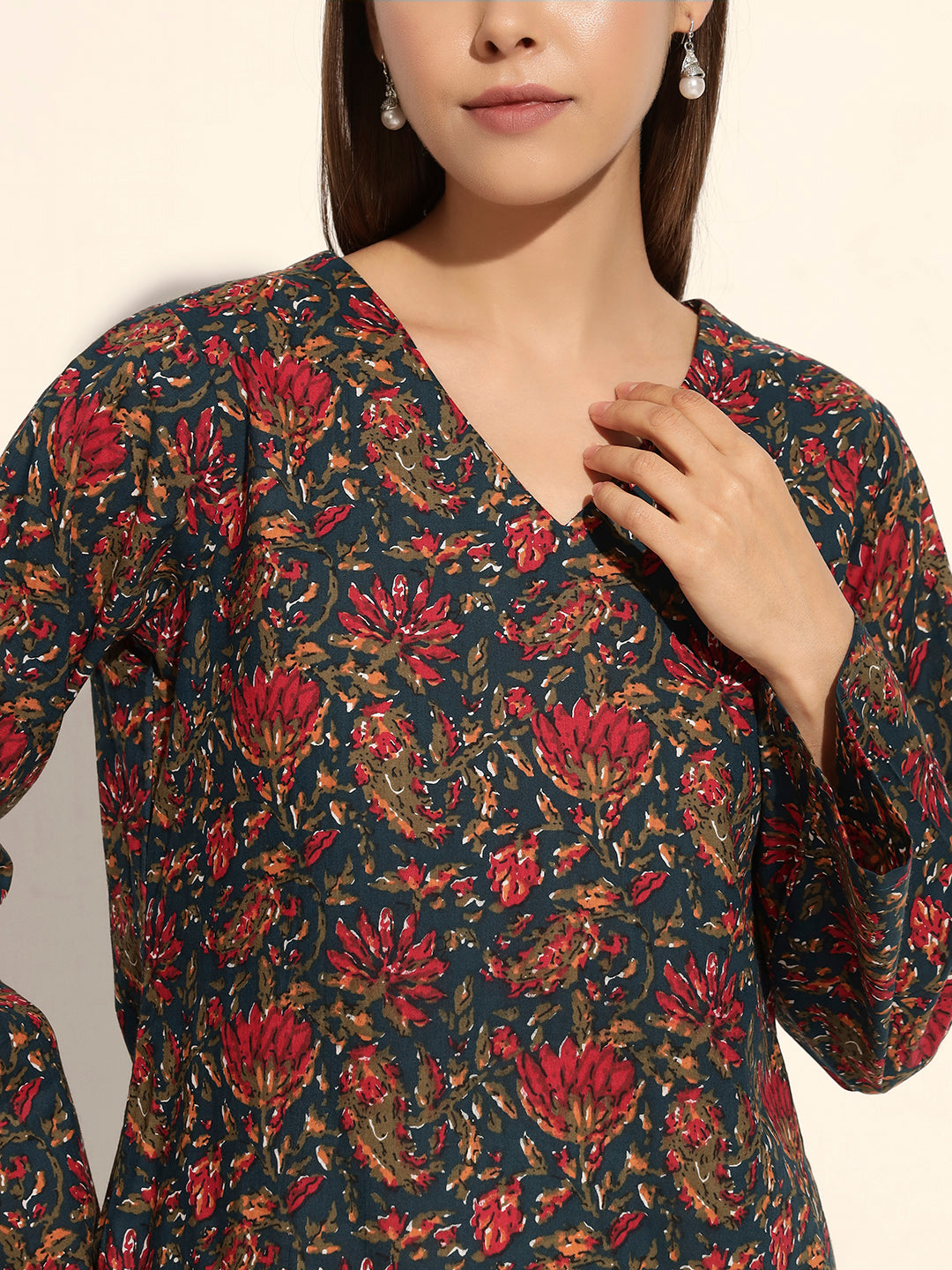 Indie Bloom Flared Top
