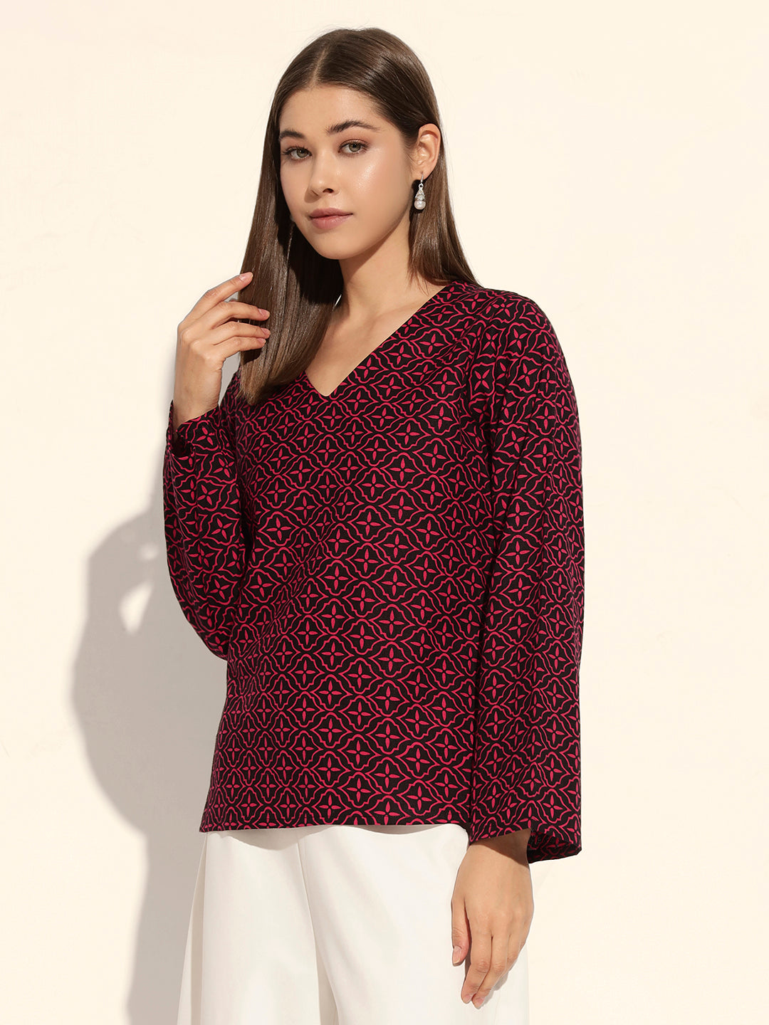 Ruby Tile Flared Top