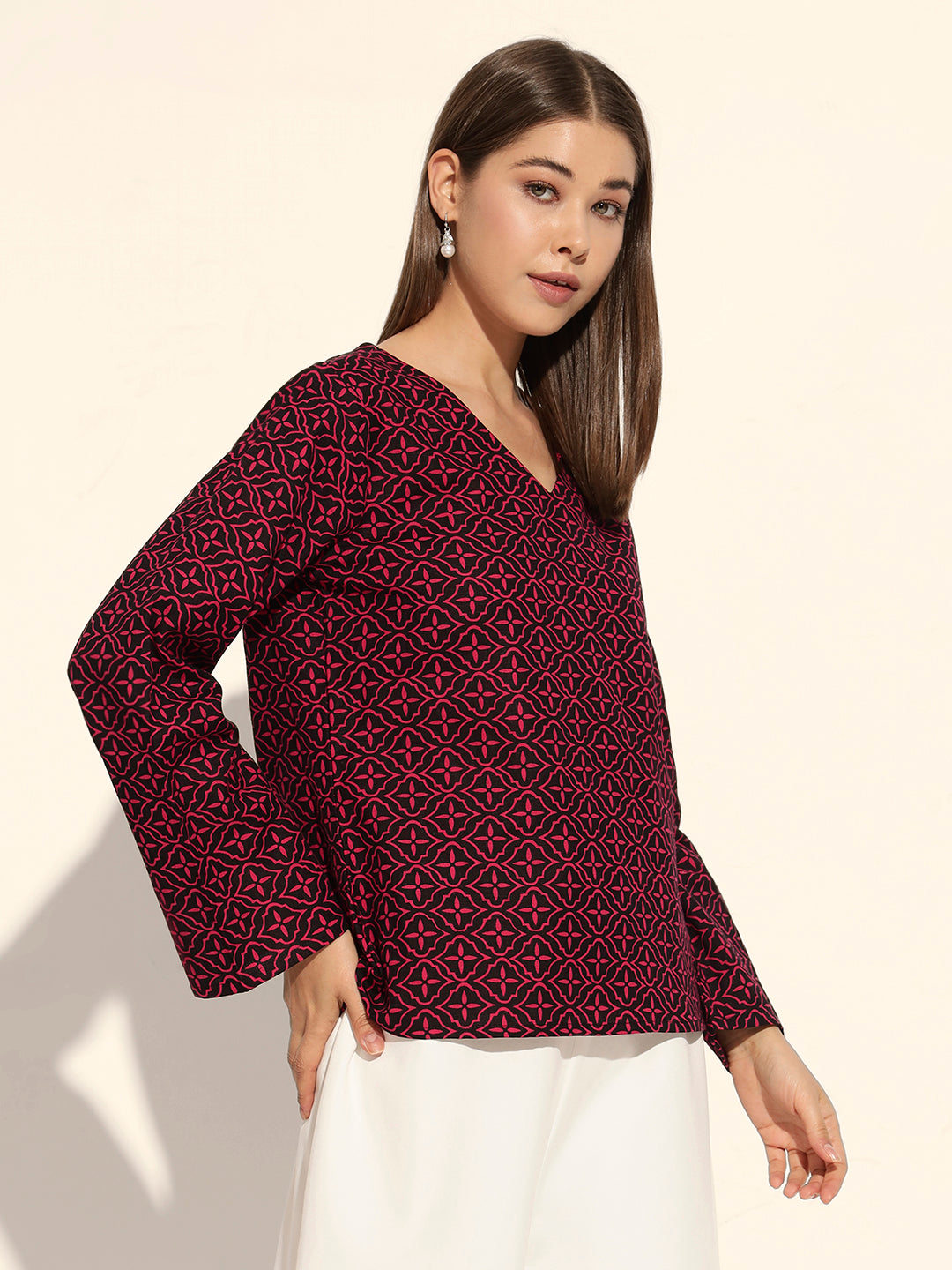 Ruby Tile Flared Top