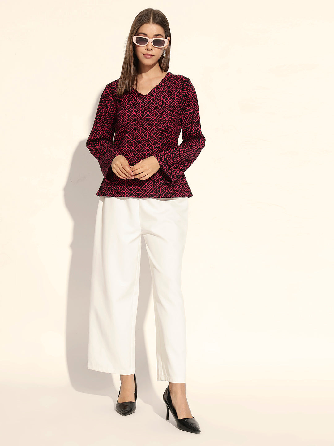 Ruby Tile Flared Top