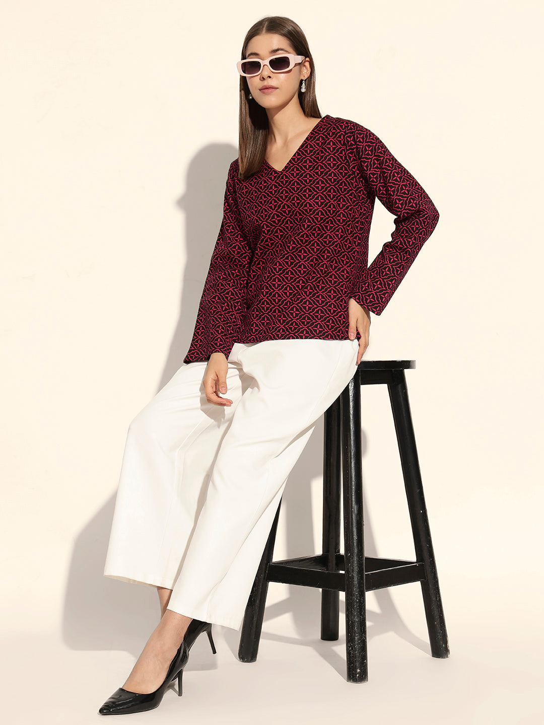 Ruby Tile Flared Top