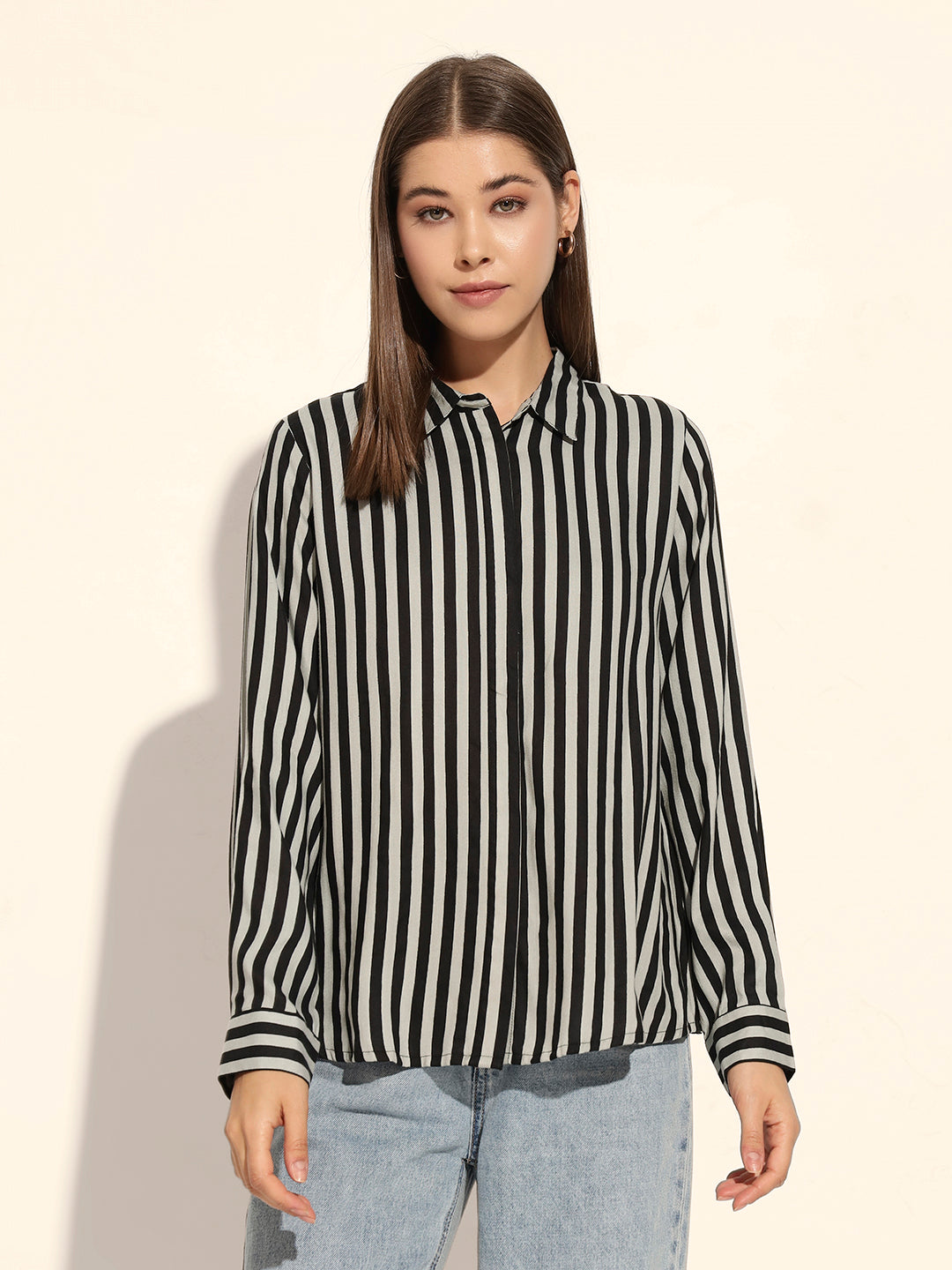Black Stripe Shirt