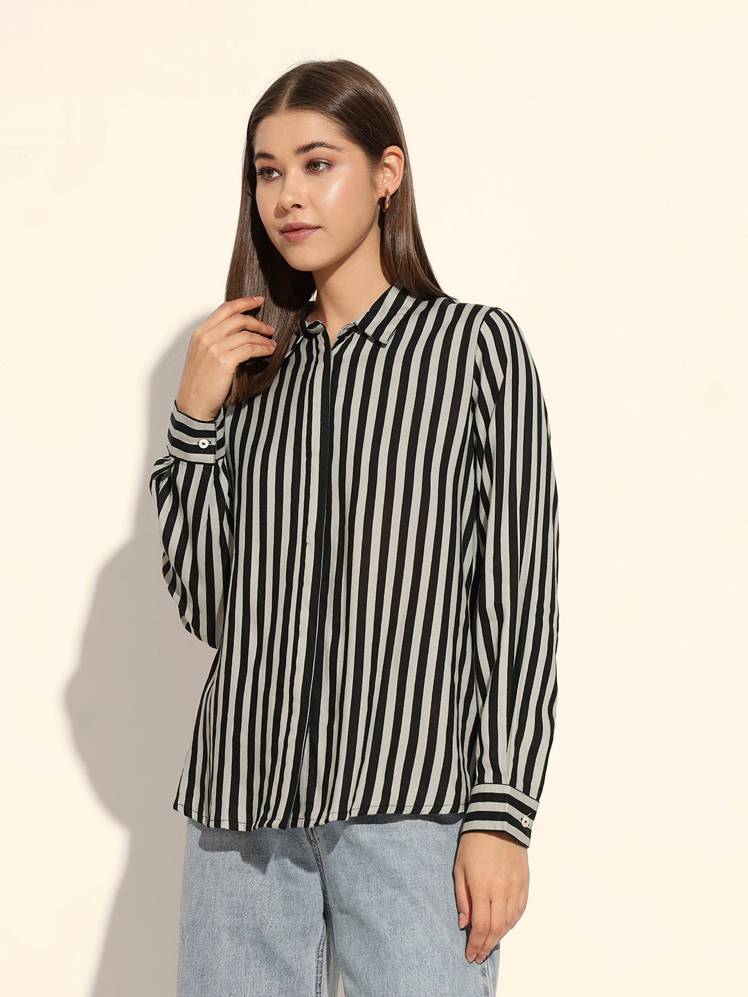 Black Stripe Shirt