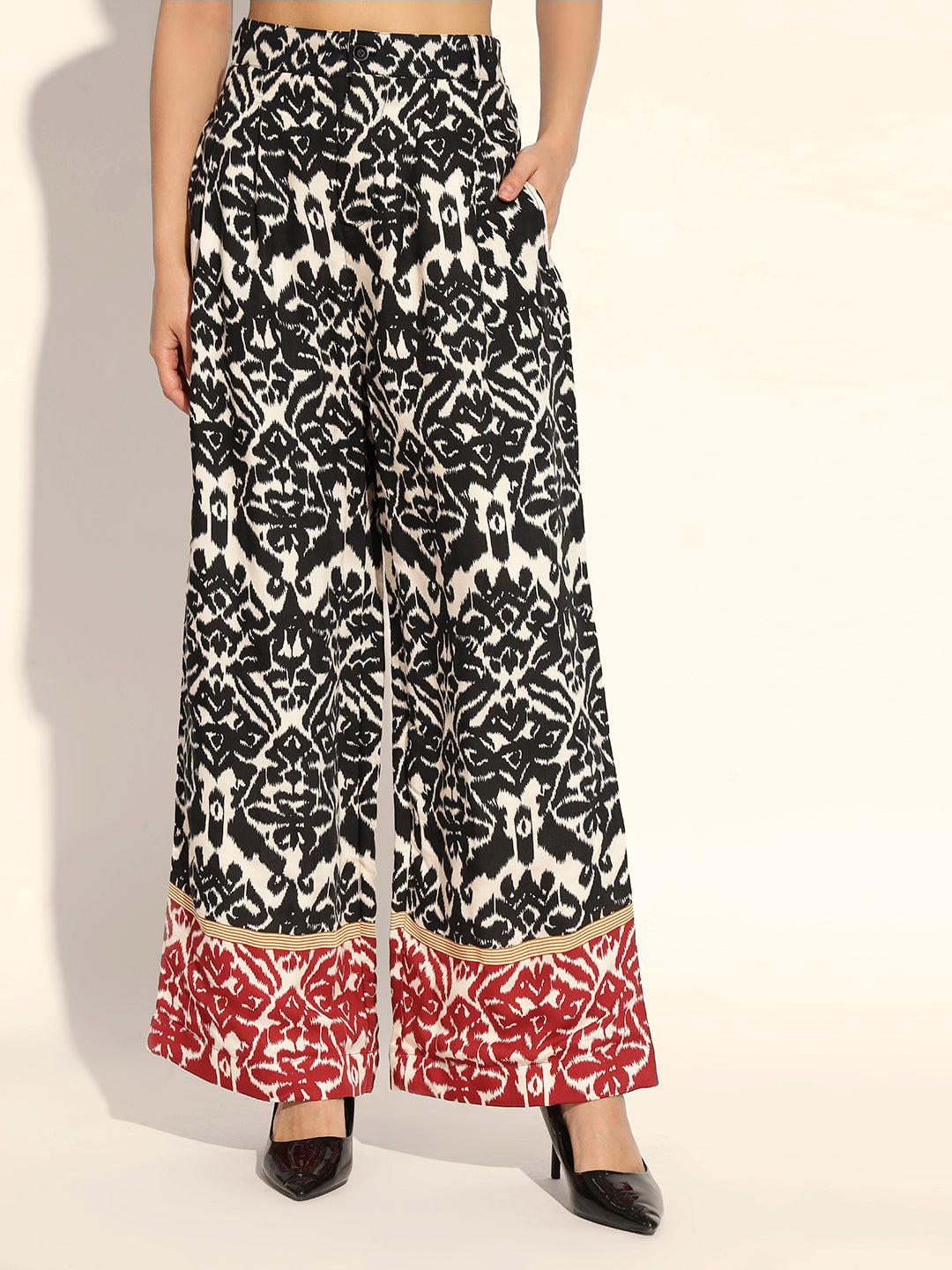 Crimson Ikat Co Ord Set