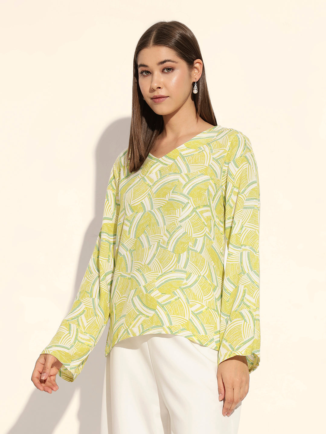 Lime Splash Flared Top