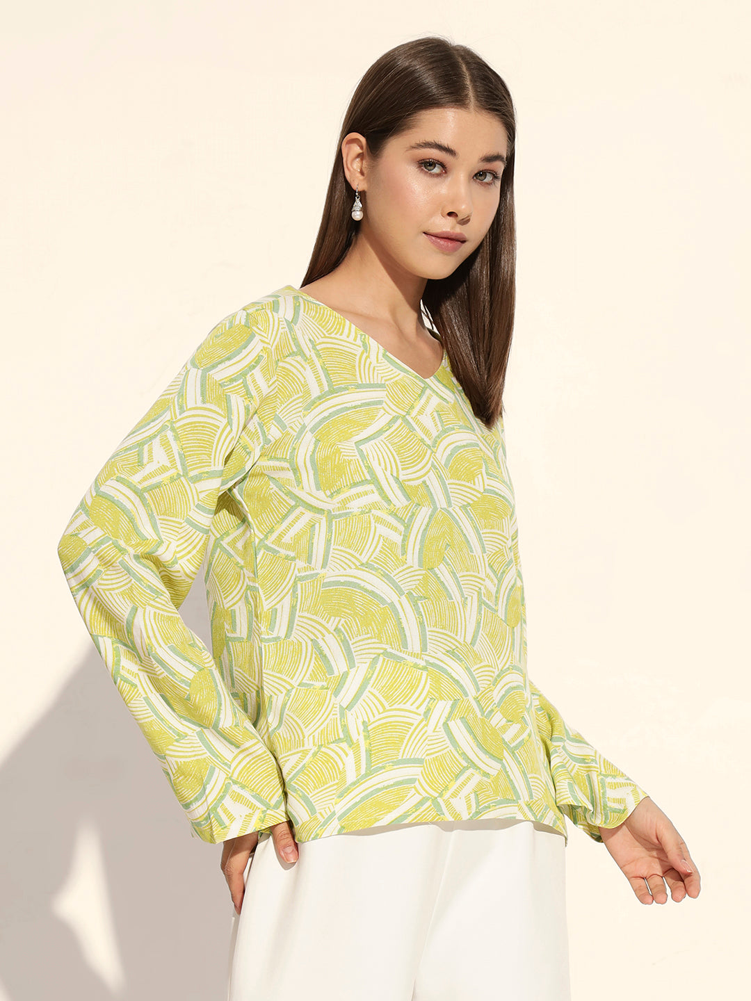 Lime Splash Flared Top