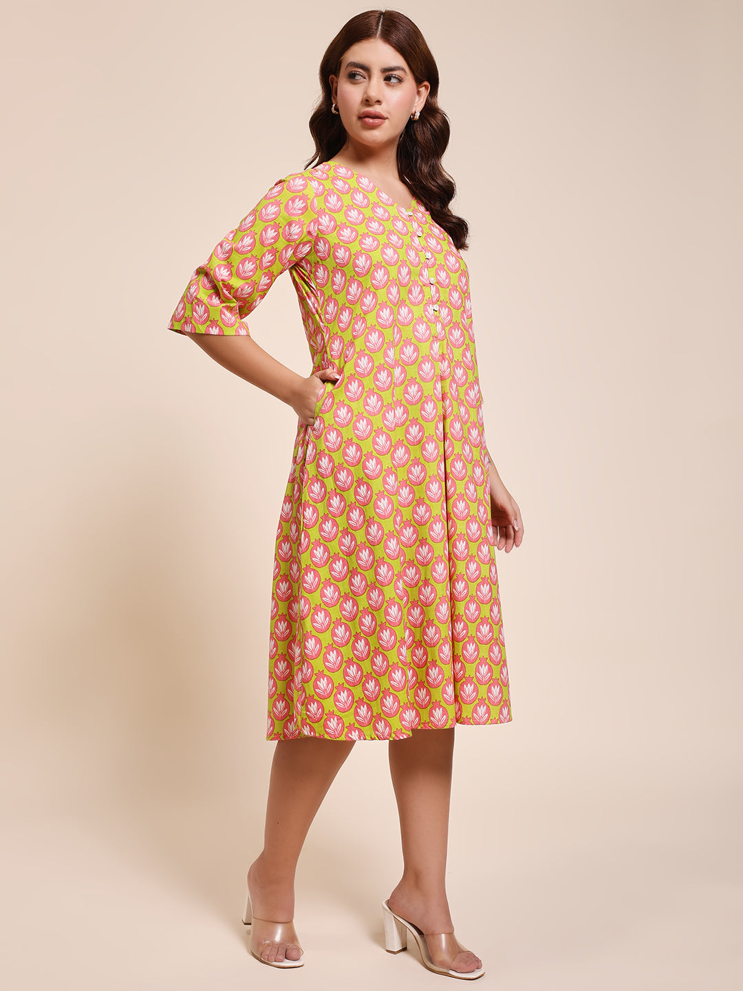 Pom Petals - FLARE DRESS