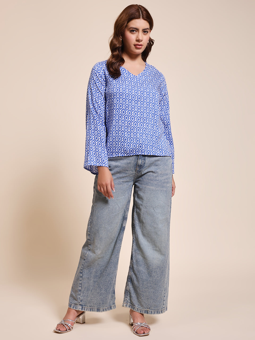 Indigo Tile - FLARED TOP