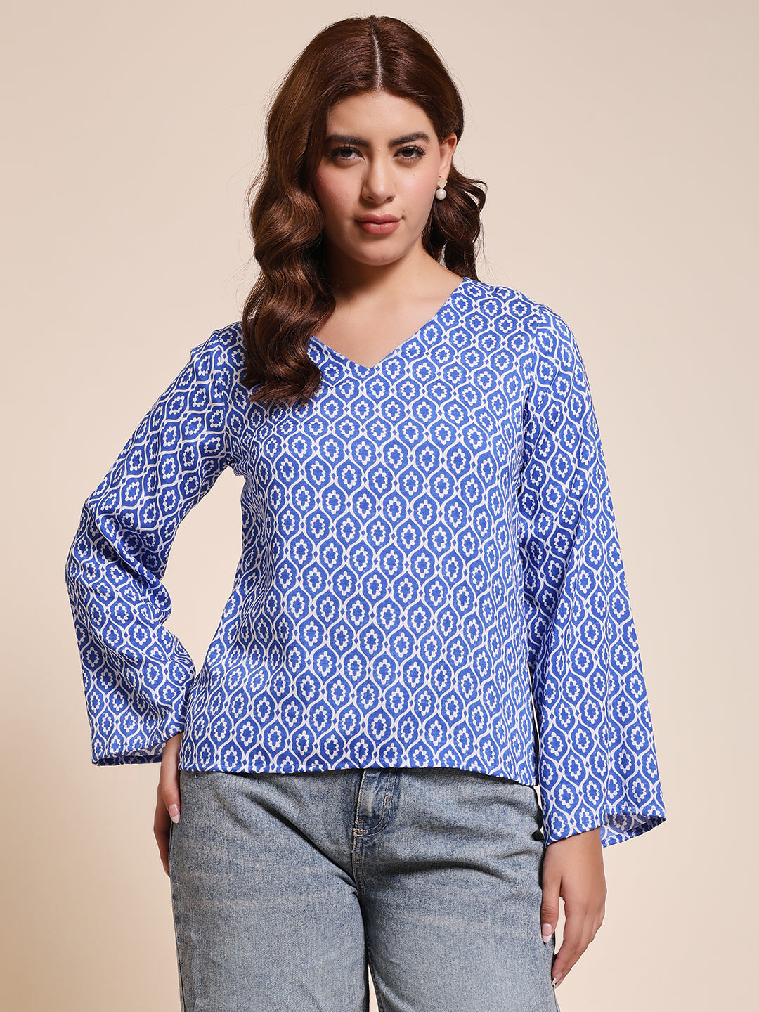 Indigo Tile - FLARED TOP