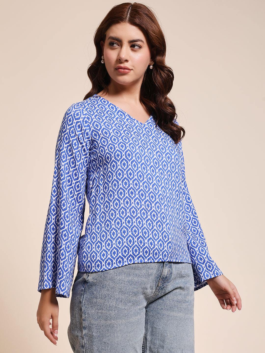 Indigo Tile - FLARED TOP