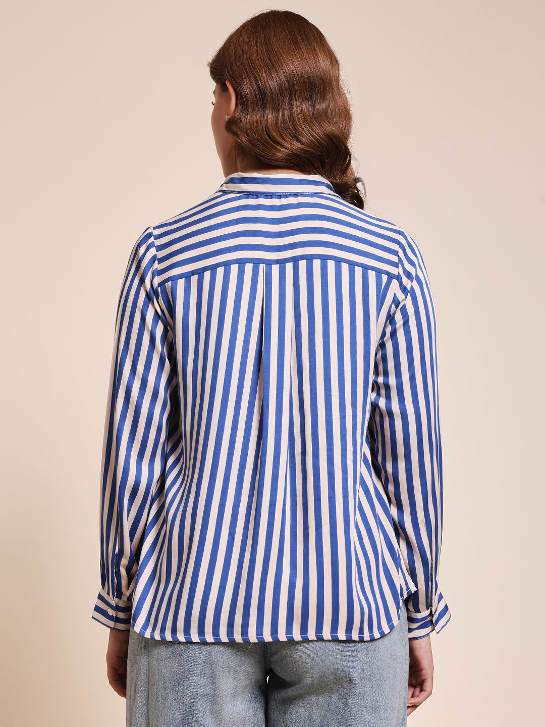 Classic Blue Stripe Shirt