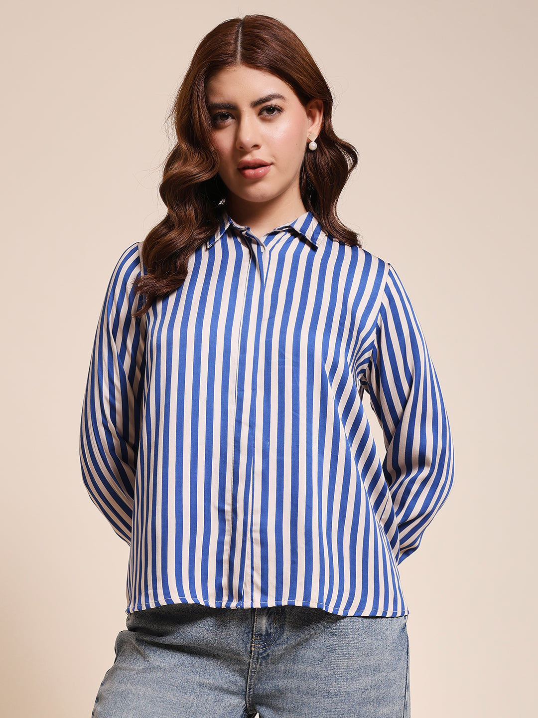 Classic Blue Stripe Shirt