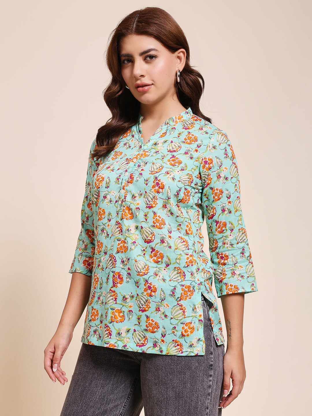Aqua Muse Top