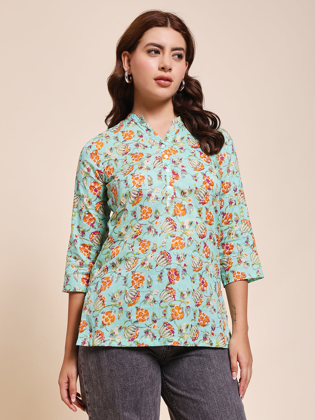 Aqua Muse Top