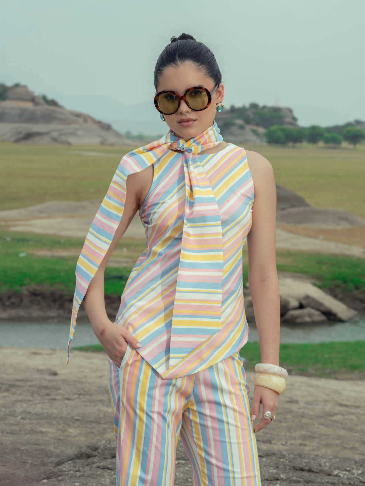 CANDY TOP CO-ORD SET