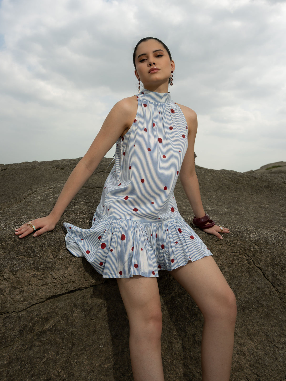 POPPY DOT DRESS