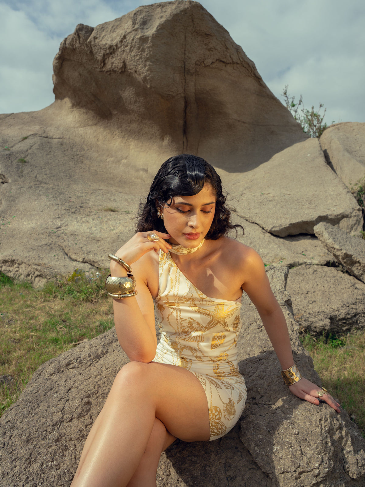 GOLDEN REEF DRESS