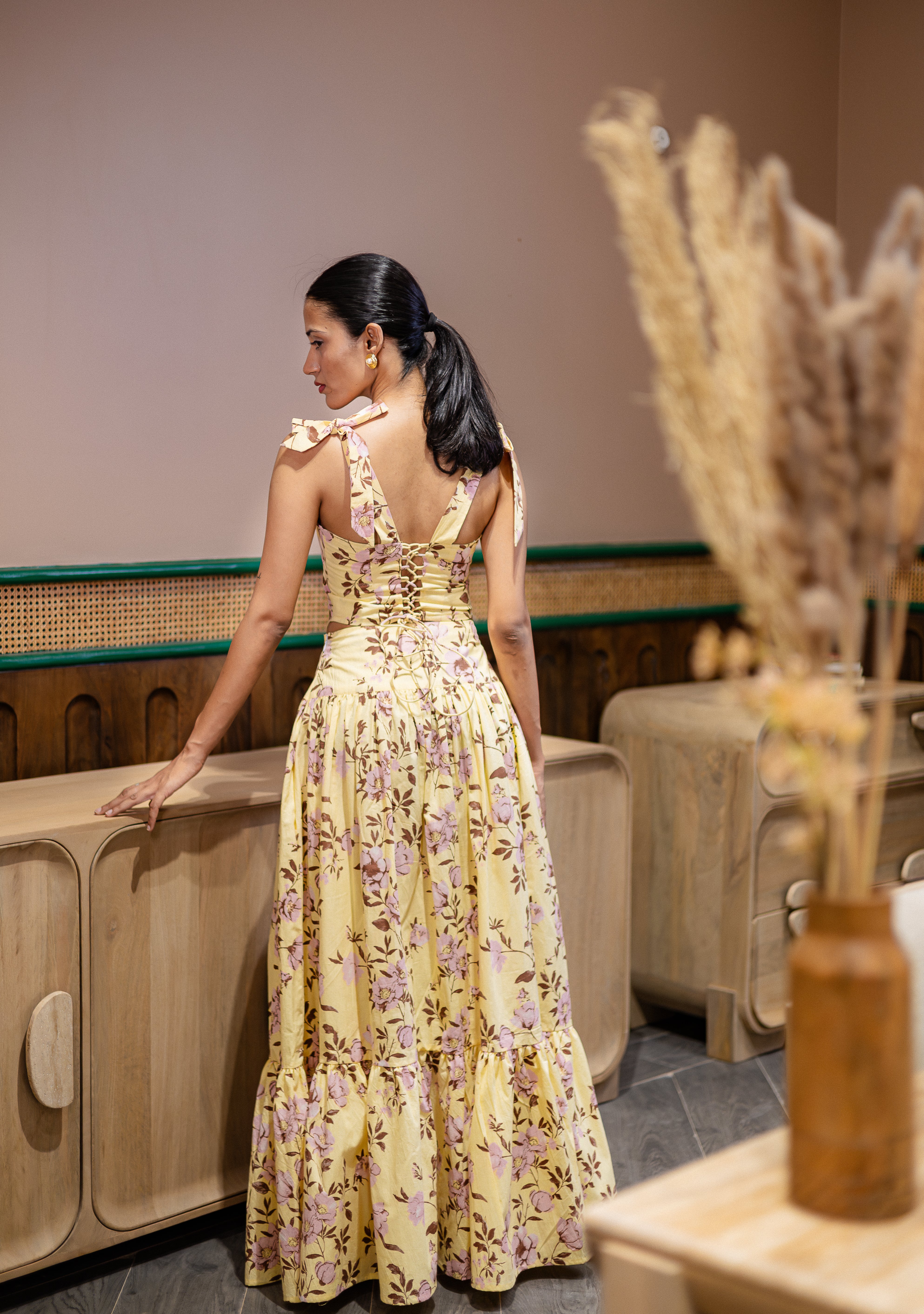 Butter Bloom Corset & Skirt Set
